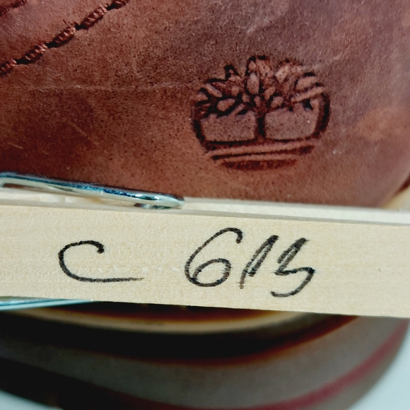 New Timberland Ortholite Leather  Burgundy Ankle Boots C613 - Picture 11 of 11